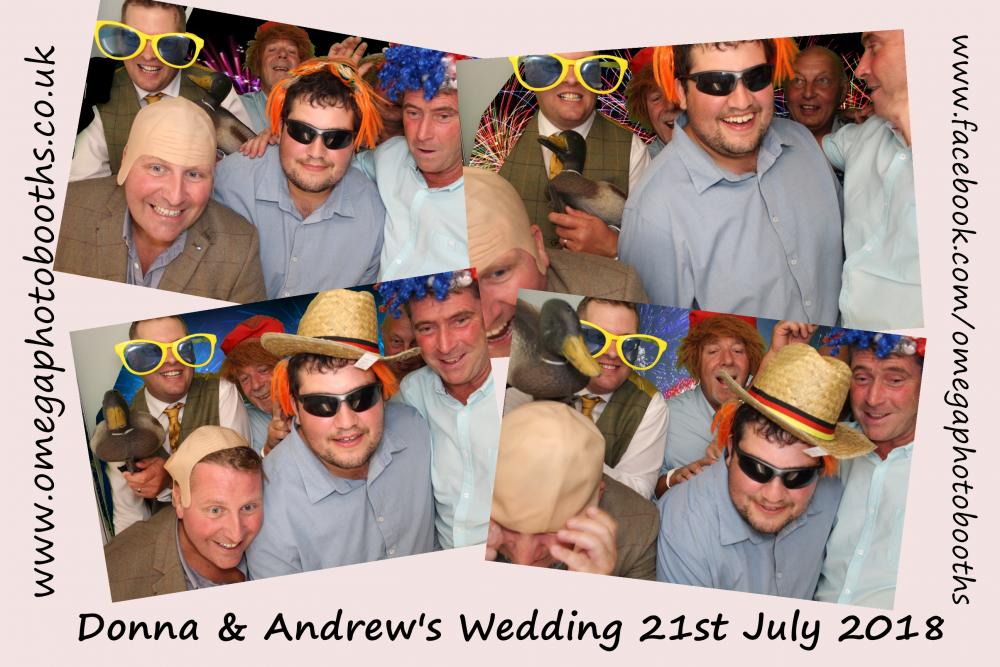 Donna & Andrew's Wedding | View more photos from the event at gallery.omegaphotobooths.co.uk/u/Omega-Photobooths/Donna-Andrews-Wedding